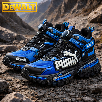 Waterproof and breathable work and hiking boots for men