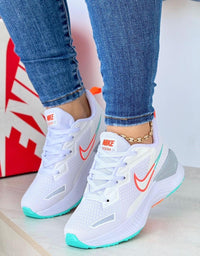 Blanc/Orange