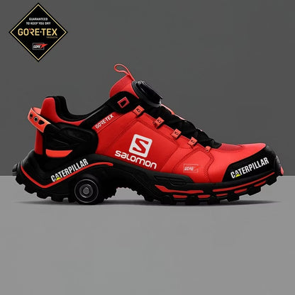 Waterproof and breathable work and hiking boots for men from Salomon® and CAT