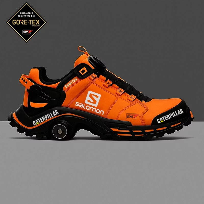 Waterproof and breathable work and hiking boots for men from Salomon® and CAT